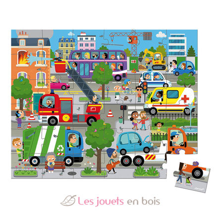 Puzzle City J02644 Janod 2