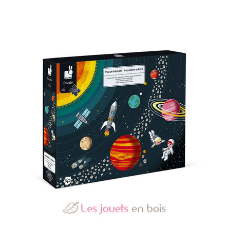 Educational puzzle Solar System 100 pcs J02678 Janod 1