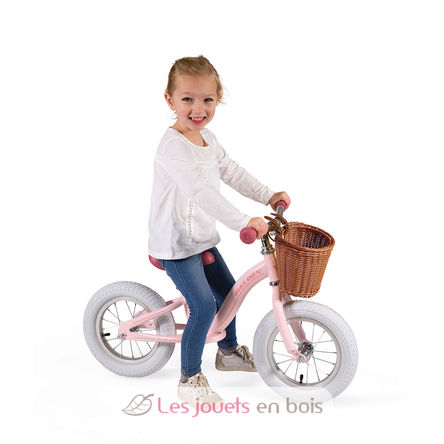 Vintage Metal Bikloon Balance Bike pink J03295 Janod 2