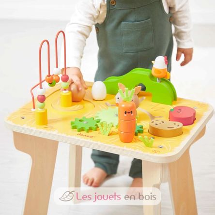 Wooden Farm Activity Table J03321 Janod 2
