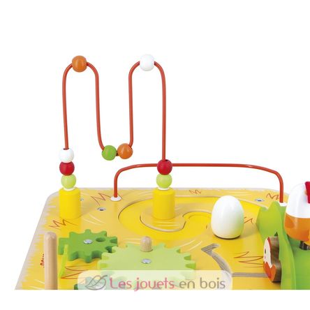 Wooden Farm Activity Table J03321 Janod 5