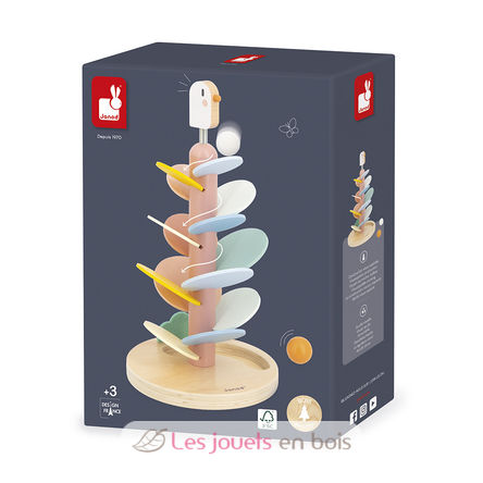 Bird Sweet Cocoon ball run J04040 Janod 6