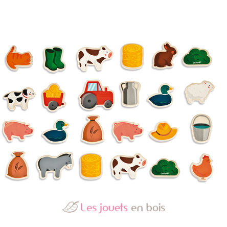 Farm Magnets JA08157-3385 Janod 2