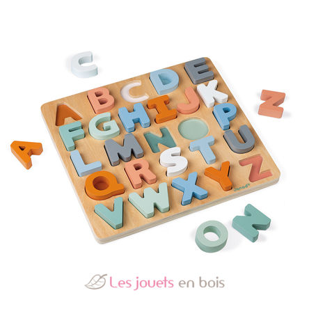 Sweet Cocoon alphabet puzzle J04412 Janod 3