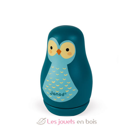 Owl music box J04672 Janod 3