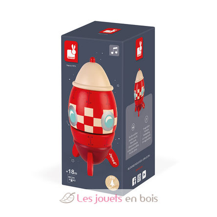 Rocket music box J04675 Janod 3