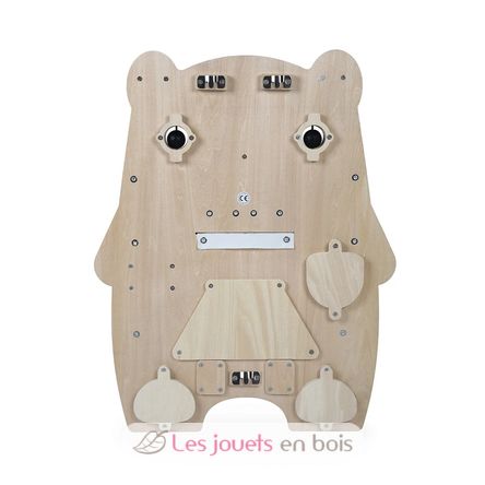 wooden bear busy-board Pure J05162 Janod 8