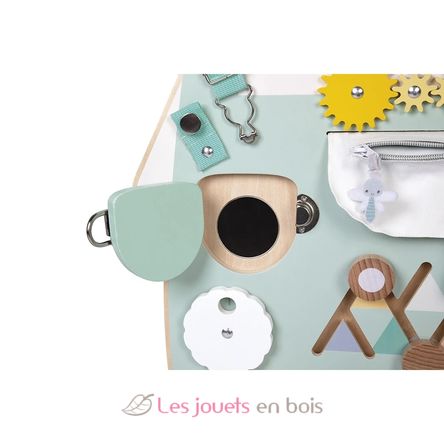 wooden bear busy-board Pure J05162 Janod 7