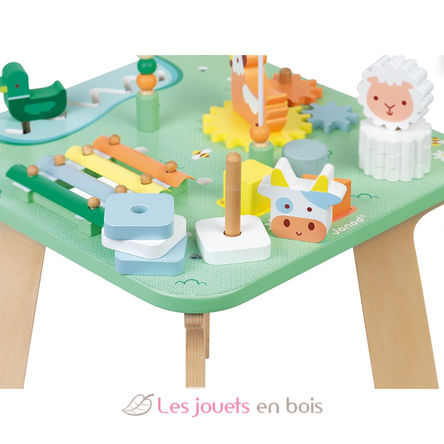 Pretty Meadow activity table J05327 Janod 12