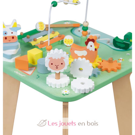 Pretty Meadow activity table J05327 Janod 6