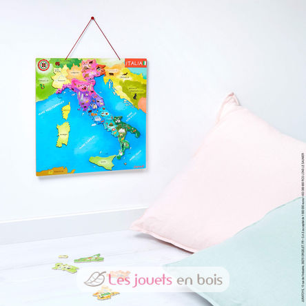 Magnetic Italia Map J05488 Janod 2