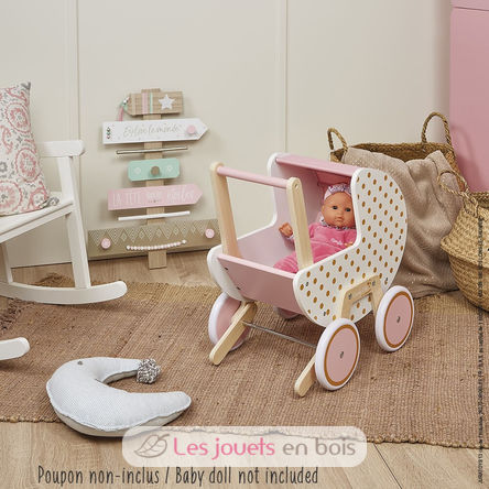 Candy Chic Doll's Pram J05886 Janod 2