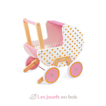 Candy Chic Doll's Pram J05886 Janod 4