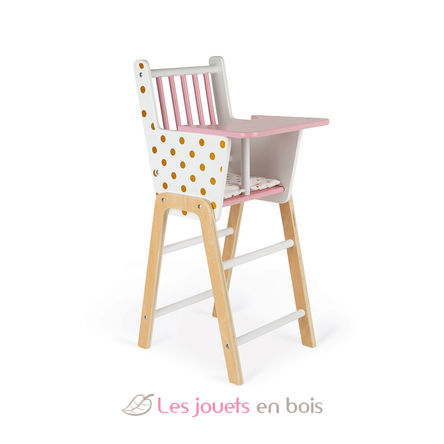 Candy Chic doll's high chair J05888 Janod 1