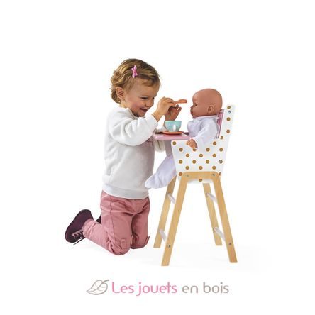 Candy Chic doll's high chair J05888 Janod 4