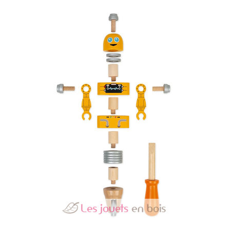 Brico'Kids Build your own robots J06473 Janod 7