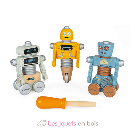 Brico'Kids Build your own robots J06473 Janod 1
