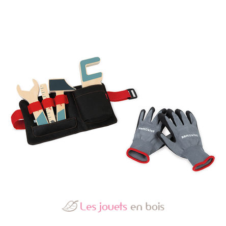 DIY tool belt and gloves J06475 Janod 3