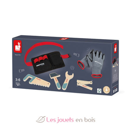 DIY tool belt and gloves J06475 Janod 7