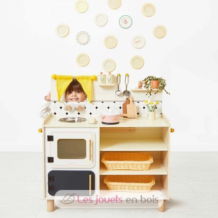 Large wooden kitchen Shiny Grandma J06642 Janod 6
