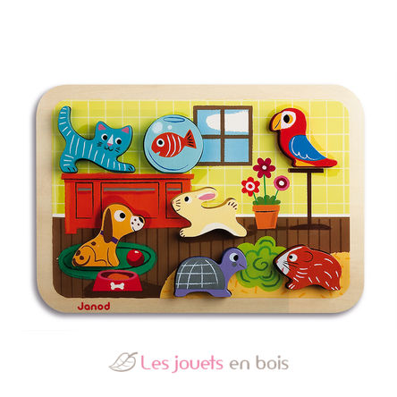 3D Puzzle Pets J07024-3295 Janod 1