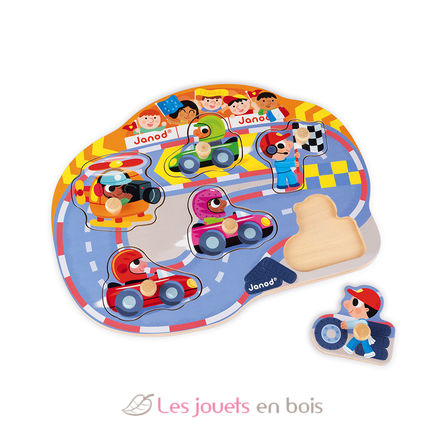 Happy Racing Puzzle J07100 Janod 2