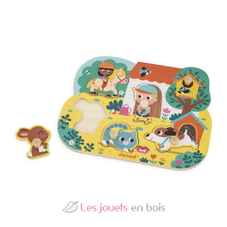 Country wooden puzzle J07107 Janod 3