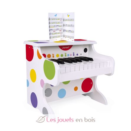 My First Confetti Electronic Piano J07618 Janod 4