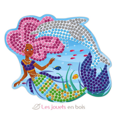 Mosaics Dolphins and Mermaids J07961 Janod 5
