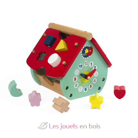 Baby Forest House Shape Sorter J08008 Janod 2