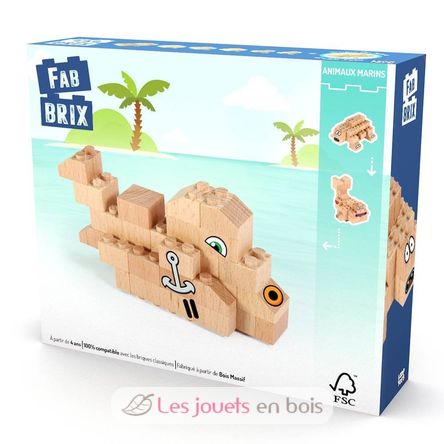 FabBrix Marine animals FAB-JD1807 FabBrix 1