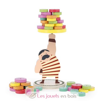 Gaston Biscotos balancing game V2152 Vilac 3