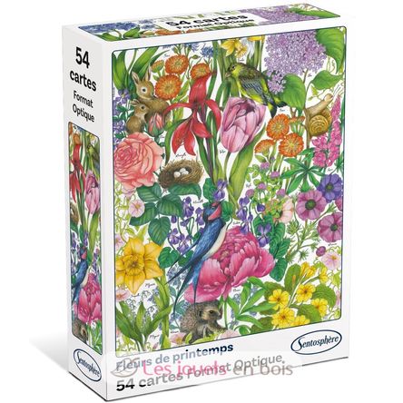 54-card deck Spring flowers SS-1300 Sentosphère 3