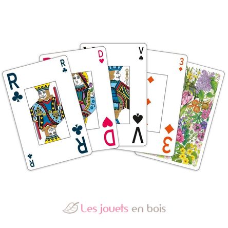 54-card deck Spring flowers SS-1300 Sentosphère 2