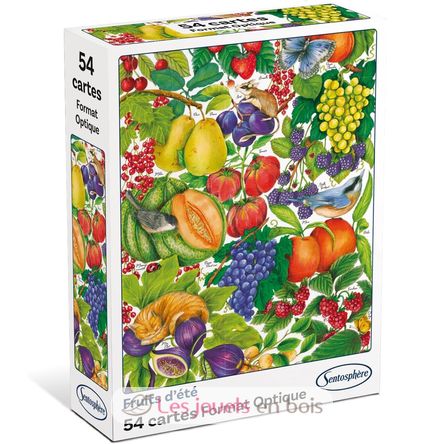 54-card deck Summer fruits SS-1301 Sentosphère 3