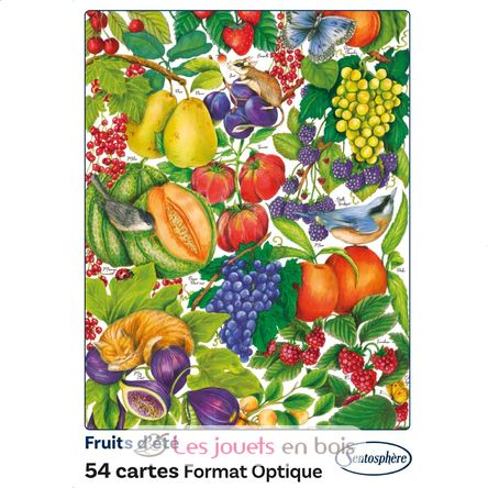 54-card deck Summer fruits SS-1301 Sentosphère 4