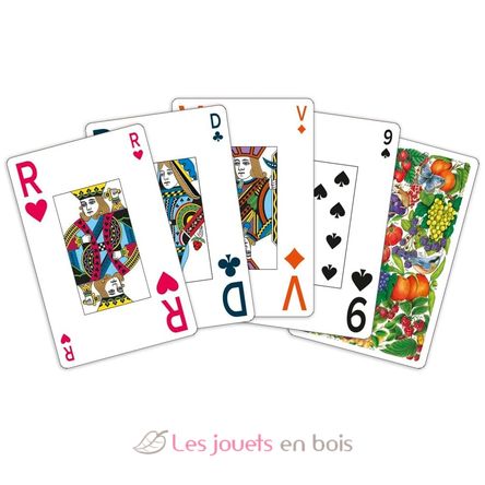 54-card deck Summer fruits SS-1301 Sentosphère 2