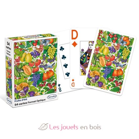 54-card deck Summer fruits SS-1301 Sentosphère 1