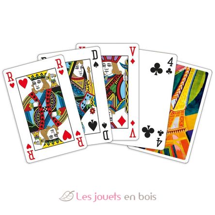54-card deck Eiffel Tower SS-1255 Sentosphère 2