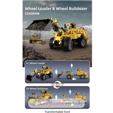 Wheel Loader and Wheel Bulldozer 693 pieces C65004W CaDA 5
