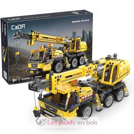 Mobile crane 658 pieces C65005W CaDA 1