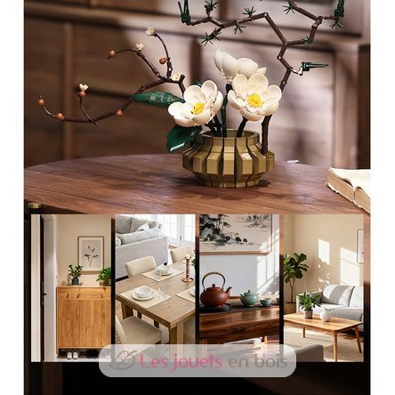 Oriental Floral Art Winter Silence 990 pieces C59026W CaDA 3
