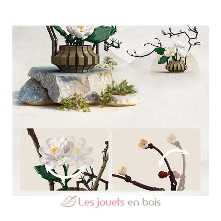 Oriental Floral Art Winter Silence 990 pieces C59026W CaDA 4