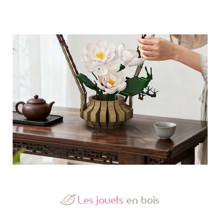 Oriental Floral Art Winter Silence 990 pieces C59026W CaDA 6