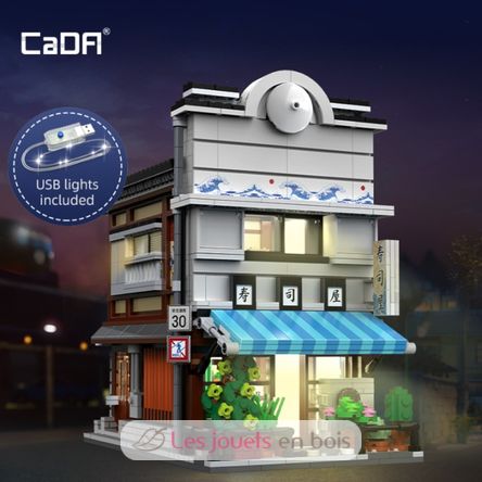 Japanese Sushi Shop 1665 pieces C66018W CaDA 5