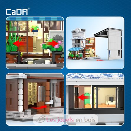 Japanese Sushi Shop 1665 pieces C66018W CaDA 6
