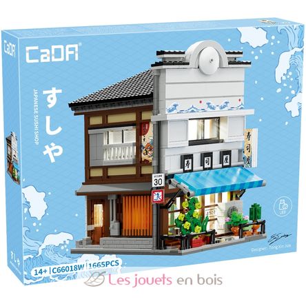 Japanese Sushi Shop 1665 pieces C66018W CaDA 10