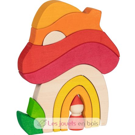 Building bricks Mushroom house GK58359 Goki 3