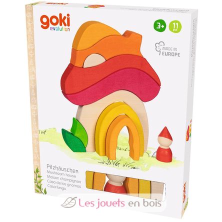 Building bricks Mushroom house GK58359 Goki 4