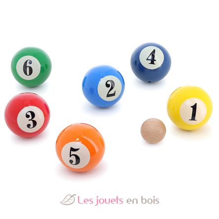 Billiard petanque balls set V4072 Vilac 1